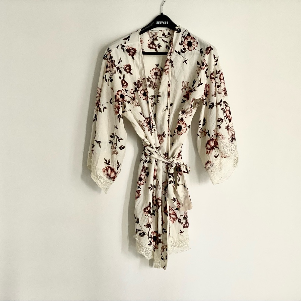 Boho Floral Kimono